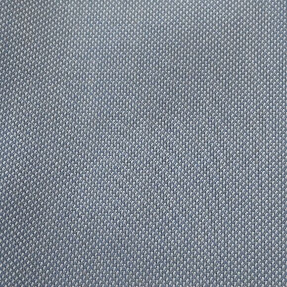 Banana Republic Men’s French Cuff Shirt Large 16-16 1/2 Blue Birds Eye Pattern - Picture 8 of 8